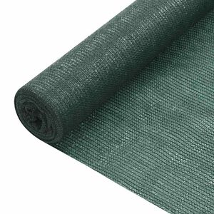 vidaXL norobežojo&scaron;ais tīkls, zaļ&scaron;, 1x50 m, HDPE, 75 g/m&sup2;