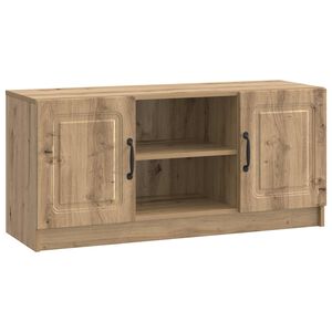 vidaXL Televizora skapī&scaron;a 102 x 34,5 x 47 cm Artisan Ozols