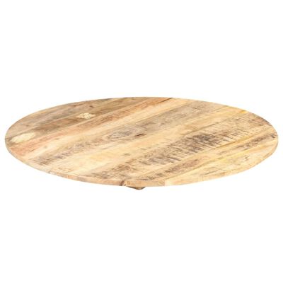 vidaXL galda virsma, 15-16 mm, 50 cm, apaļa, mango masīvkoks
