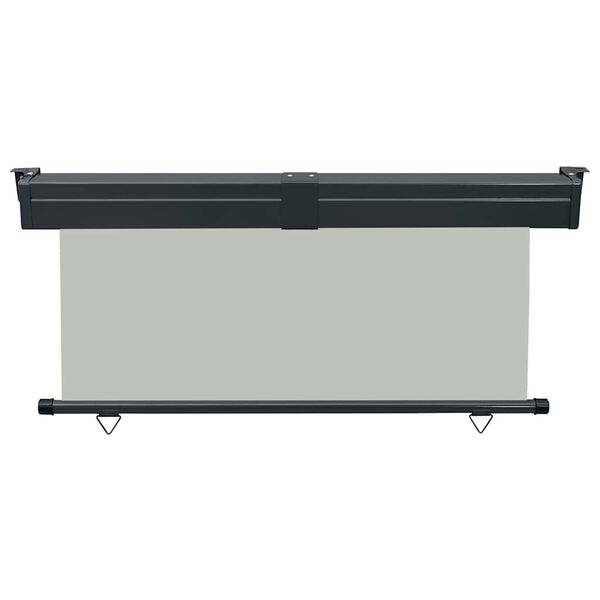 vidaXL balkona sānu markīze, pelēka, 170x250 cm