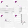 vidaXL Venēcijas žalūzija Regulējams Balts 150 x 100 cm PVC