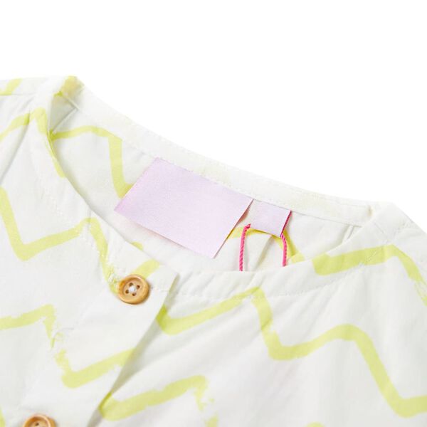 Bērnu T-krekls, krēmīgi iedzeltens, 92