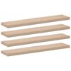 vidaXL sienas plaukti, 4 gab., 110x23,5x4 cm, inženierijas koks