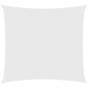 vidaXL saulessargs, 2x2 m, kvadrāta forma, balts oksforda audums