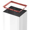 Hailo atkritumu tvertne Big-Box Swing, L, 35 l, balta, 0840-131