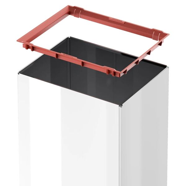 Hailo atkritumu tvertne Big-Box Swing, L, 35 l, balta, 0840-131