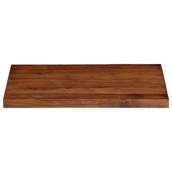 vidaXL galda virsma, 90x60x2,5 cm, taisnstūra, pārstrādāts masīvkoks