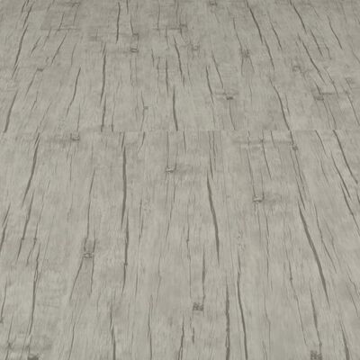 vidaXL grīdas dēļi, pašlīmējoši, 4,46 m², 3 mm, mazgāta ozolkoka krāsa