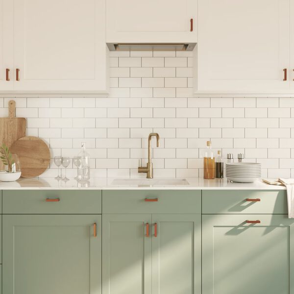 vidaXL skapja rokturi, 20 gab., bronzas, 64 mm, nerūsējo&scaron;ais tērauds