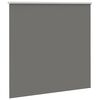 vidaXL Rullo žalūzija Blackout pelēks 145x150cm Auduma platums 141,6cm