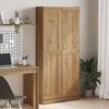 vidaXL augstais skapītis koka krāsa 82,5x30,5x185 cm inženierijas koks