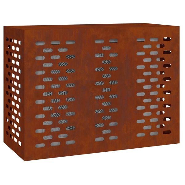 vidaXL Gaisa kondicioniera pārsegs Rūsa 110 x 50 x 80 cm