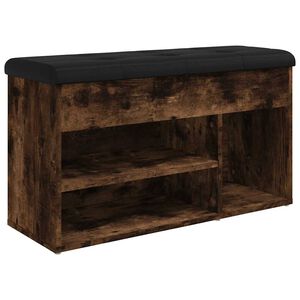 vidaXL apavu skapītis, koka krāsa, 82x32x45,5 cm, inženierijas koks