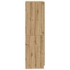 vidaXL Skapis Artisan Oak 80x52x180 cm Engineered Wood