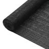 vidaXL norobežojo&scaron;ais tīkls, melns, 3,6x25 m, HDPE, 75 g/m&sup2;