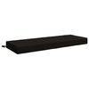 vidaXL Muguras spilvens SOEST 100% poliesters Melns 120 x 40 x 10 cm