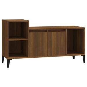 vidaXL TV skapītis, ozolkoka krāsa, 100x35x55 cm, inženierijas koks