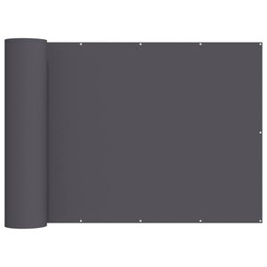 vidaXL Balkona privātuma ekrāns 200 x 600 cm Audums ar PU pārklājumu