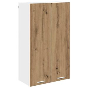 vidaXL Piekarams skapītis ar durvīm Artisānā ozols 60 x 31 x 100 cm