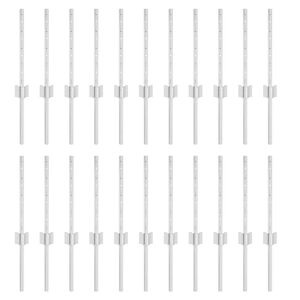 vidaXL Žoga stabi 22 pcs Sudraba 80 cm Tērauds