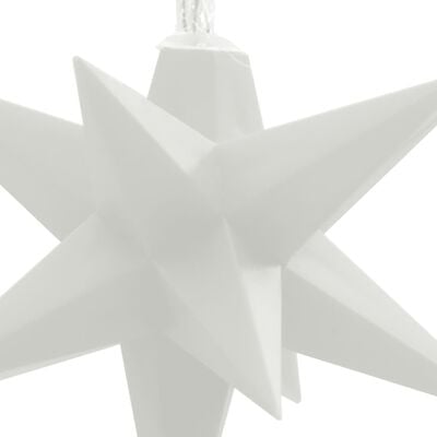 vidaXL Ziemassvētku lampiņa, 10 LED, balta, 10 cm