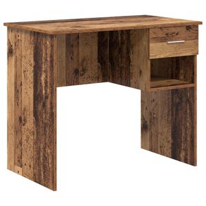 vidaXL Galds Vecs koks 90 x 49 x 75 cm Inženierijas koks