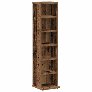 vidaXL CD skapis Old Wood 21x20x88 cm Engineered Wood