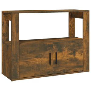 vidaXL plaukts, ozolkoka krāsa, 80x30x60 cm, inženierijas koks