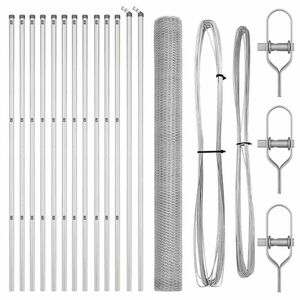vidaXL Žoga āķis Sudraba