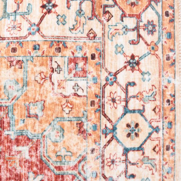 vidaXL paklājs ar apdruku, krāsains, mazgājams, 160x230 cm, poliesters