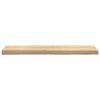 vidaXL kāpņu paklāji, 4gab., neapstrādāts, 100x25x2cm, ozola masīvkoks