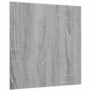 vidaXL Dekora Paneli 12 gab. Pelēks Sonoma 30 x 30 x 0.27 cm