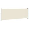 vidaXL izvelkama sānu markīze, 160 x 500 cm, krēmkrāsā