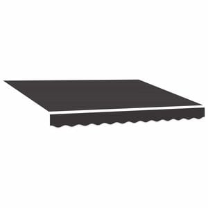 vidaXL nojumes maiņas jumts, pelēks, 300x250 cm, poliesters