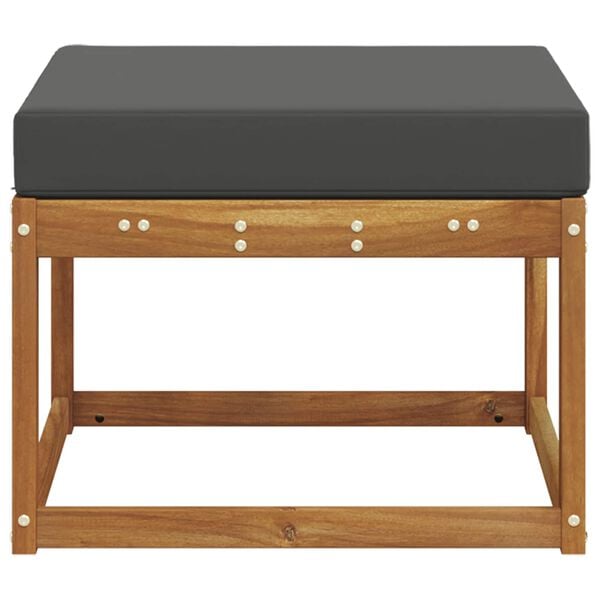 vidaXL Āra krēsls Cietā akācijas koks Dabiska