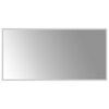vidaXL LED vannas spogulis Caurspīdīgs 100 x 50 cm rūdīts stikls