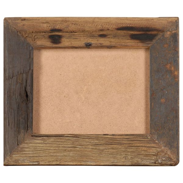 vidaXL foto rāmji, 2 gab., pārstrādāts masīvkoks, stikls, 25x30 cm