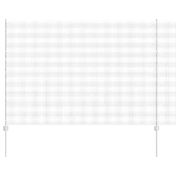 vidaXL Žogs ar stabu Sudraba 1,5 x 25 m Tērauds