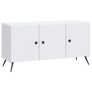 vidaXL Televizora skapī&scaron;a Balts 99 x 34,5 x 50 cm Inženierijas koks
