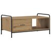 vidaXL Kafijas galdiņ&scaron; Artisan Ozols 90 x 49 x 41 cm Inženierijas koks