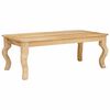 vidaXL Kafijas galdiņ&scaron; Brūna 110 x 55 x 40 cm Cieta mango koksne