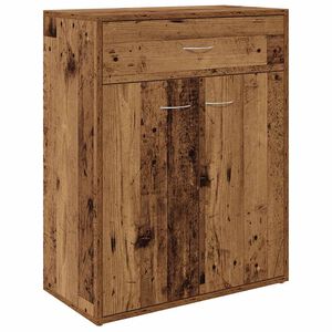 vidaXL bufete Old Wood 60x30x75 cm Engineered Wood