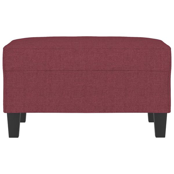 vidaXL kājsoliņ&scaron;, 70x55x41 cm, vīnsarkans audums