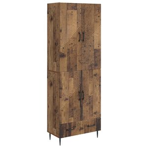 vidaXL Skapju komplekts 2 pcs 66 x 34,5 x 95 cm Inženierijas koks