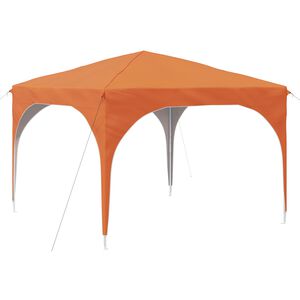 vidaXL Pop-up svinību teltis 290 x 290 x 245 cm Oranža