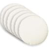 vidaXL Pledu spilvens 6 gab. HEERLEN Balts &Oslash; 50 cm Audums