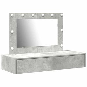 vidaXL Dressing galds Pelēka 100 x 40 x 70 cm Inženierijas koks