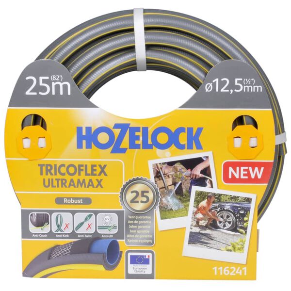 Hozelock laistī&scaron;anas &scaron;ļūtene Tricoflex Ultramax, 25 m