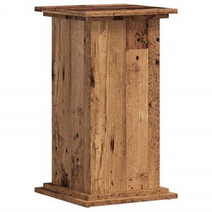 vidaXL Augu statīvs Vecs koks 33 x 33 x 60 cm Inženierijas koks