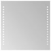vidaXL vannasistabas spogulis ar LED, 30x30 cm